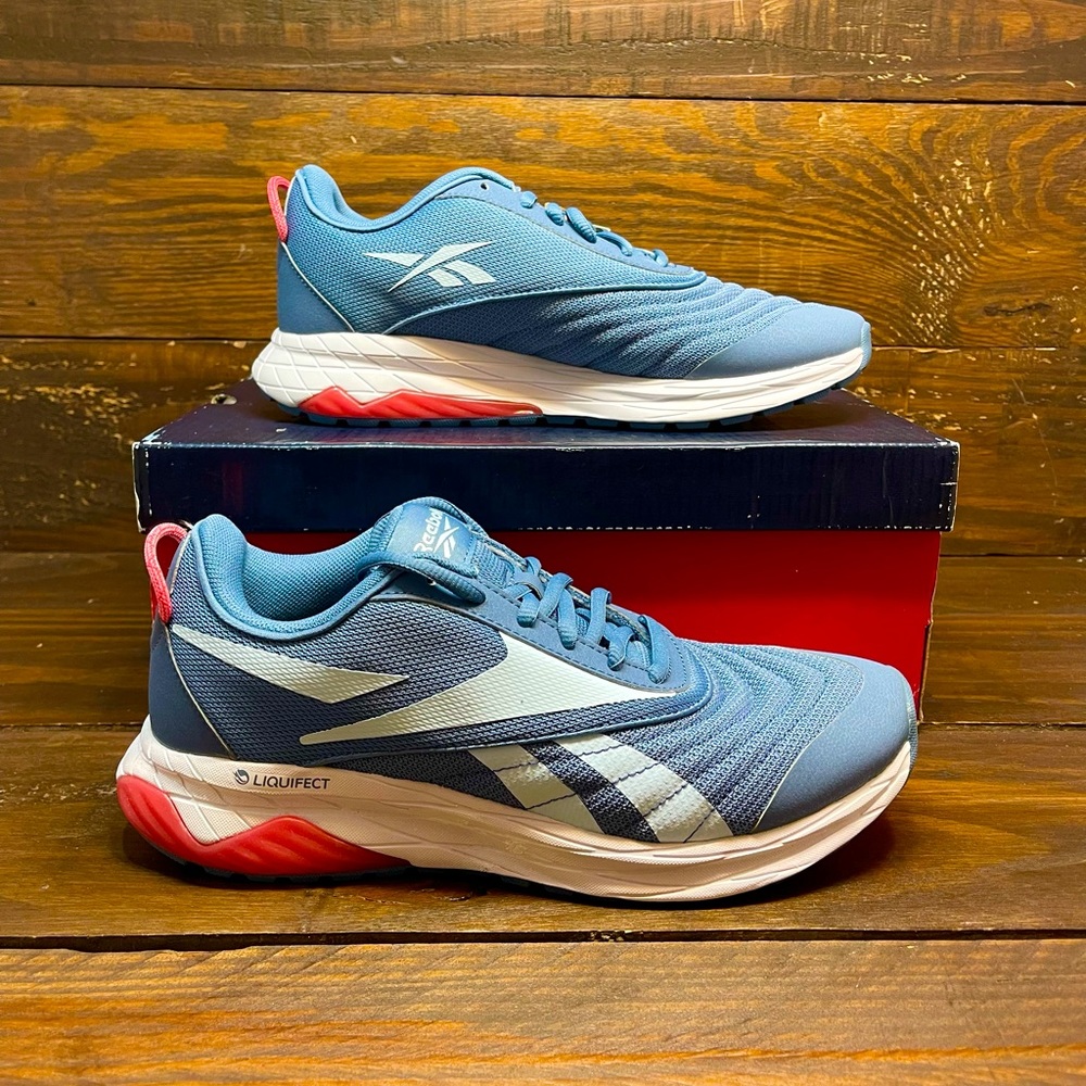Reebok Womens Liquifect 180 3 H00872 Blue Running Shoes Sneakers